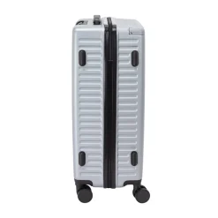 Bags*Linea Metal Suitcase in Silver
