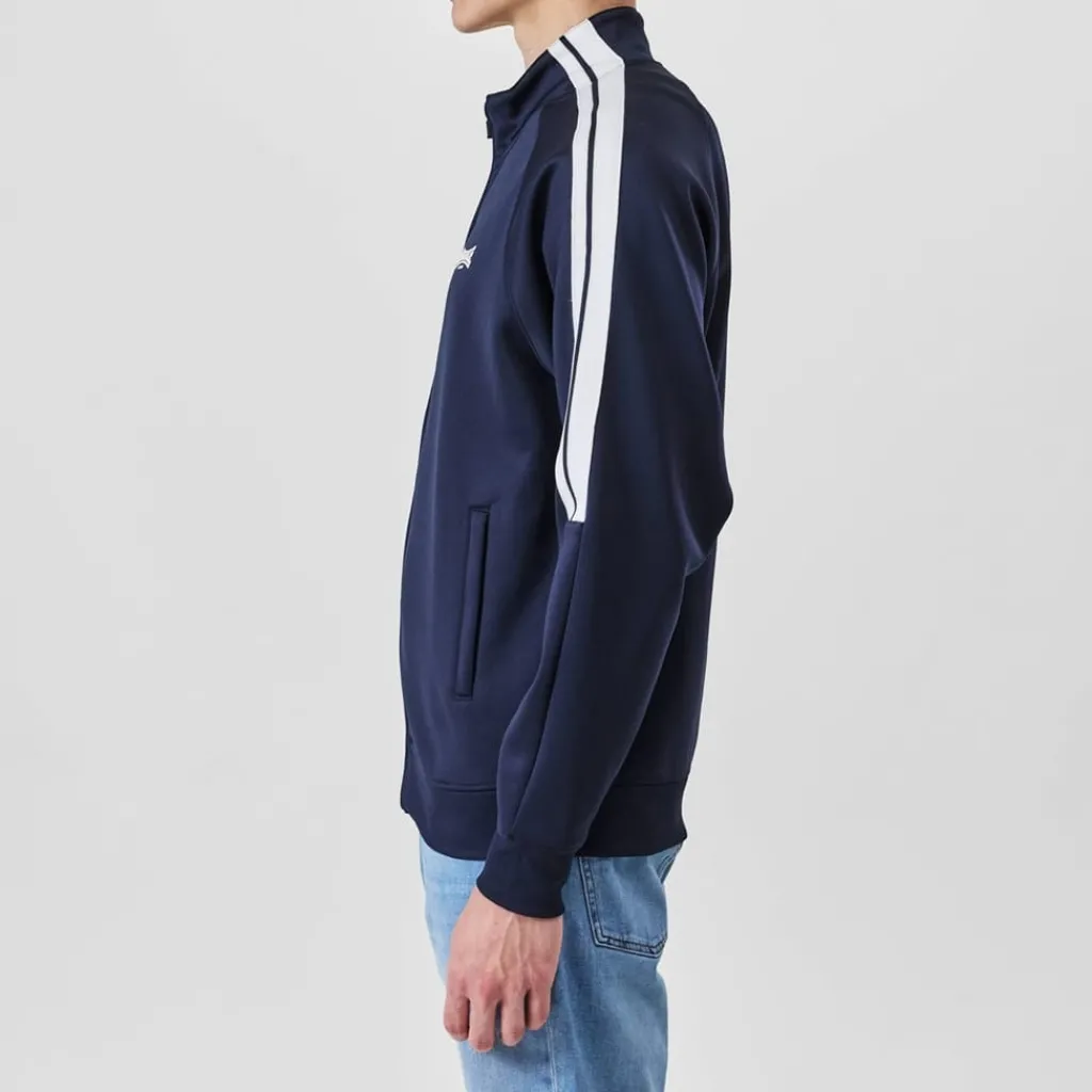 Tracksuits*lonsdale 2 Stripe Track Top in Blue