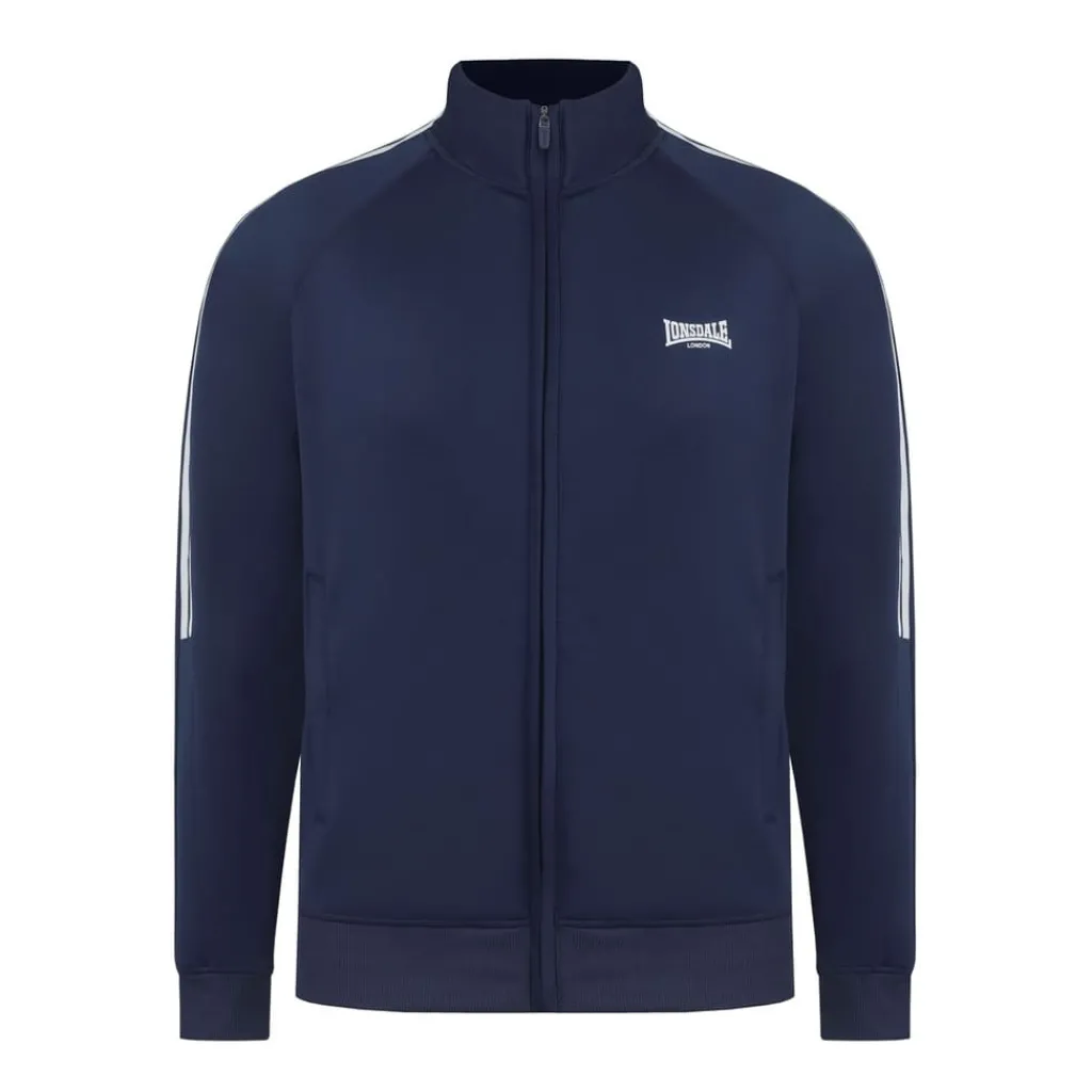 Tracksuits*lonsdale 2 Stripe Track Top in Blue