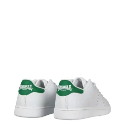 Trainers*lonsdale Mens Leyton Leather Trainers in White