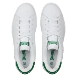 Trainers*lonsdale Mens Leyton Leather Trainers in White