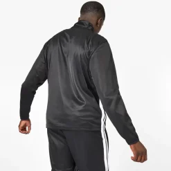 Tracksuits*lonsdale Mens 2s Quarter Zip Track Top in Black