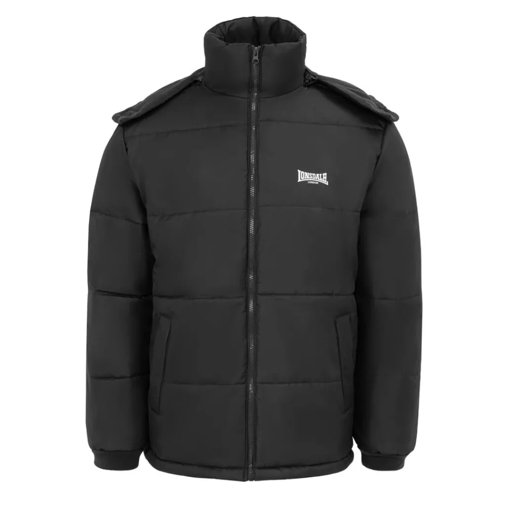 Coats And Jackets*lonsdale Padded Jacket in Black