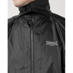 Tracksuits*lonsdale Sauna Suit Zip Senior in Black