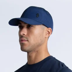 Caps-Hats*Luke 1977 Check Up Printed Cap in Navy