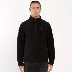 Coats And Jackets*Luke 1977 St Saviours 2 Fleece Jacket in Black