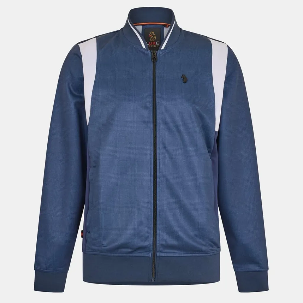 Hoodies*Luke Block Hoody in Blue