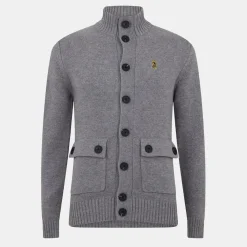 Knitwear*Luke Cop Chnky Swtr in Grey