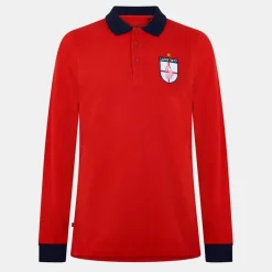 Polo Shirts*Luke Ls Bobbys Polo in Red