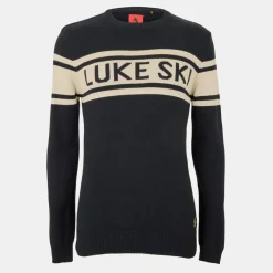 Knitwear*Luke Ruka Ski Knit in Black