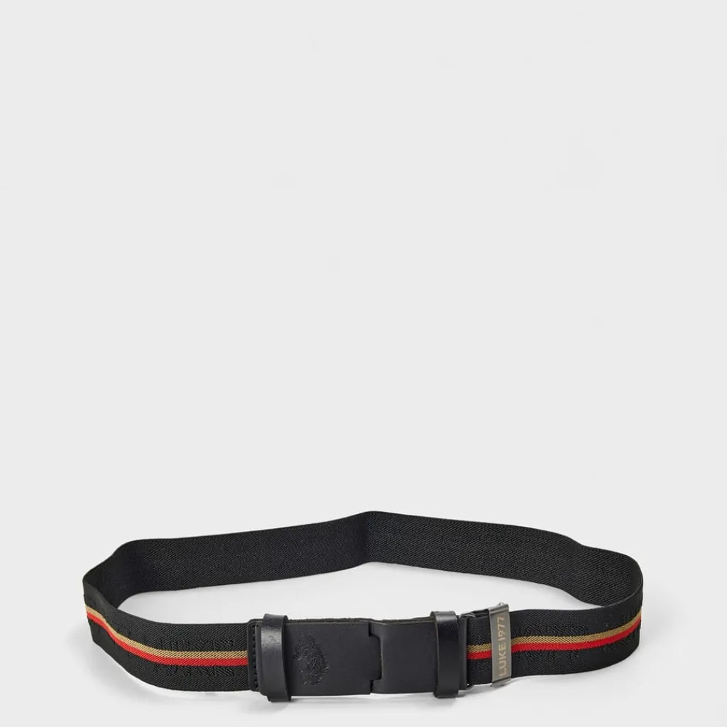 Belts*Luke Woven Belt in Black