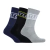 Underwear And Socks*Lyle And Scott 3 Pack of Logo Sport Socks in Multi colour