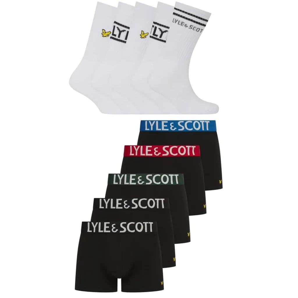 Underwear And Socks*Lyle And Scott 10 Pack Uw gb in Black