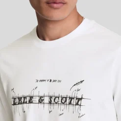 T-Shirts And Vests*Lyle And Scott Anatomy Of Type Graphic T-Shirt in White