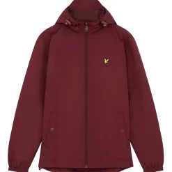 Coats And Jackets*Lyle And Scott And Scott Zip Through Jacket in Red