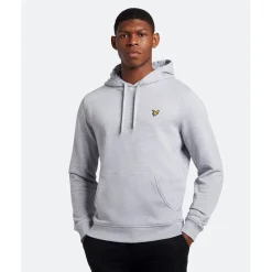 Hoodies*Lyle And Scott Basic Logo Hoodie in Grey