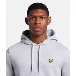 Hoodies*Lyle And Scott Basic Logo Hoodie in Grey