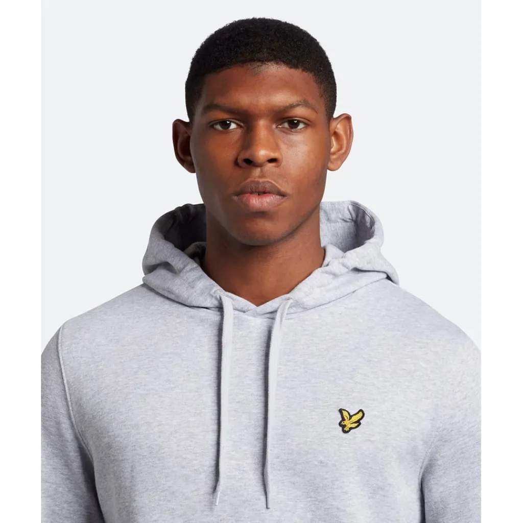 Hoodies*Lyle And Scott Basic Logo Hoodie in Grey