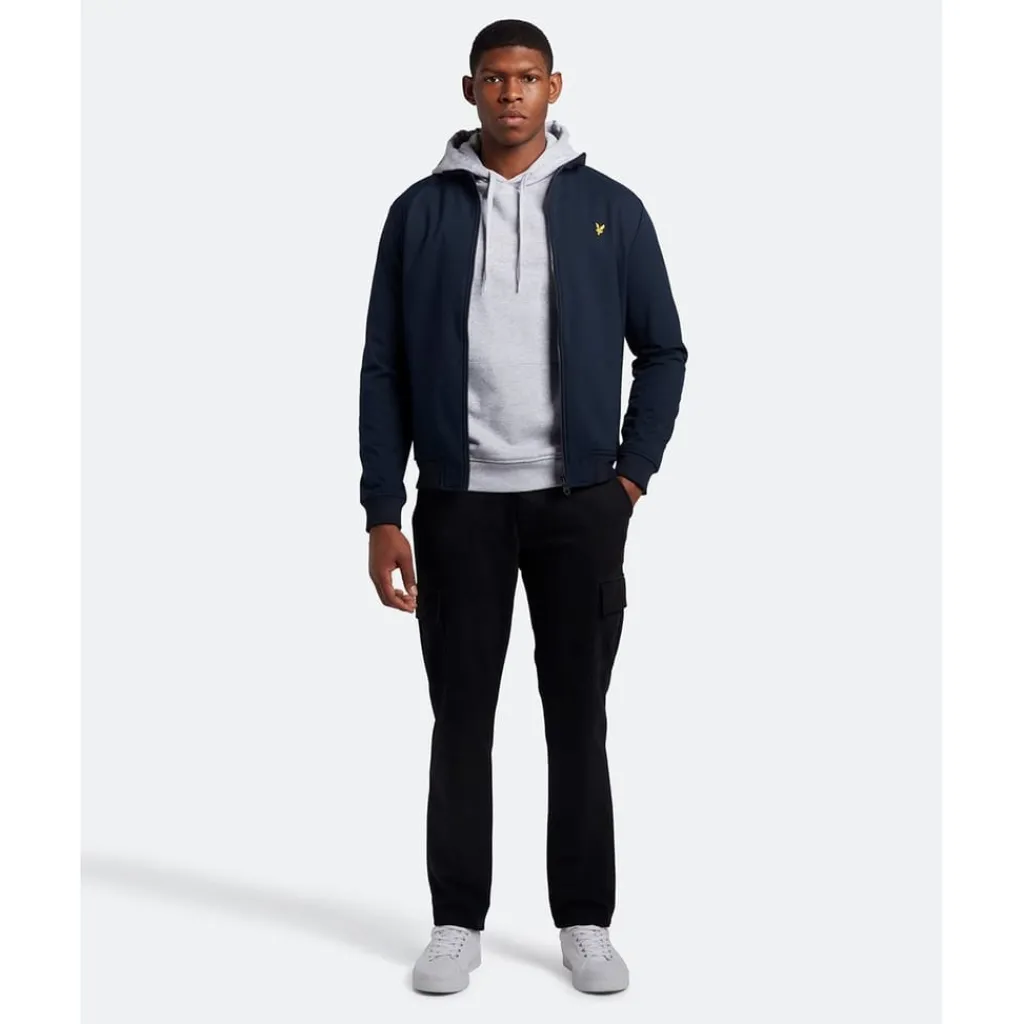 Hoodies*Lyle And Scott Basic Logo Hoodie in Grey