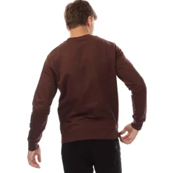 Sweatshirts*Lyle And Scott Brushback Crewneck Sweatshirt in Red