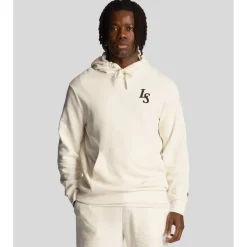 Sweatshirts|Hoodies*Lyle And Scott Club Emblem Hoodie in White