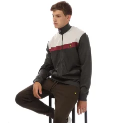 Tracksuits*Lyle And Scott Colour Block Track Jacket in Grey