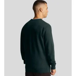Sweatshirts*Lyle And Scott Co-Ordinate Print Crewneck Sweatshirt in Green