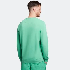 Sweatshirts*Lyle And Scott Crewneck Sweatshirt in Green