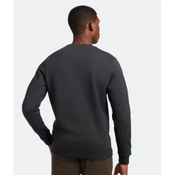 Sweatshirts*Lyle And Scott Crewneck Sweatshirt in Charcoal