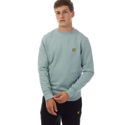 Sweatshirts*Lyle And Scott Crewneck Sweatshirt in Blue