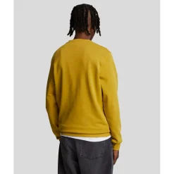 Sweatshirts*Lyle And Scott Crewneck Sweatshirt in Yellow