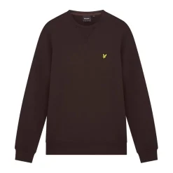 Sweatshirts*Lyle And Scott Crewneck Sweatshirt in Brown