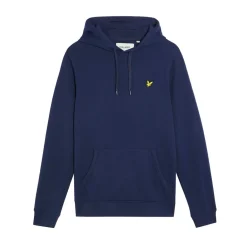 Sweatshirts|Hoodies*Lyle And Scott Eagle Head Pullover Hoodie in Navy