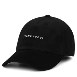 Caps-Hats*Lyle And Scott Embroidered Cord Cap in Navy