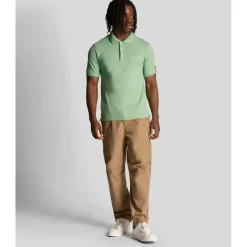 Polo Shirts*Lyle And Scott Embroidered Polo Shirt in Green