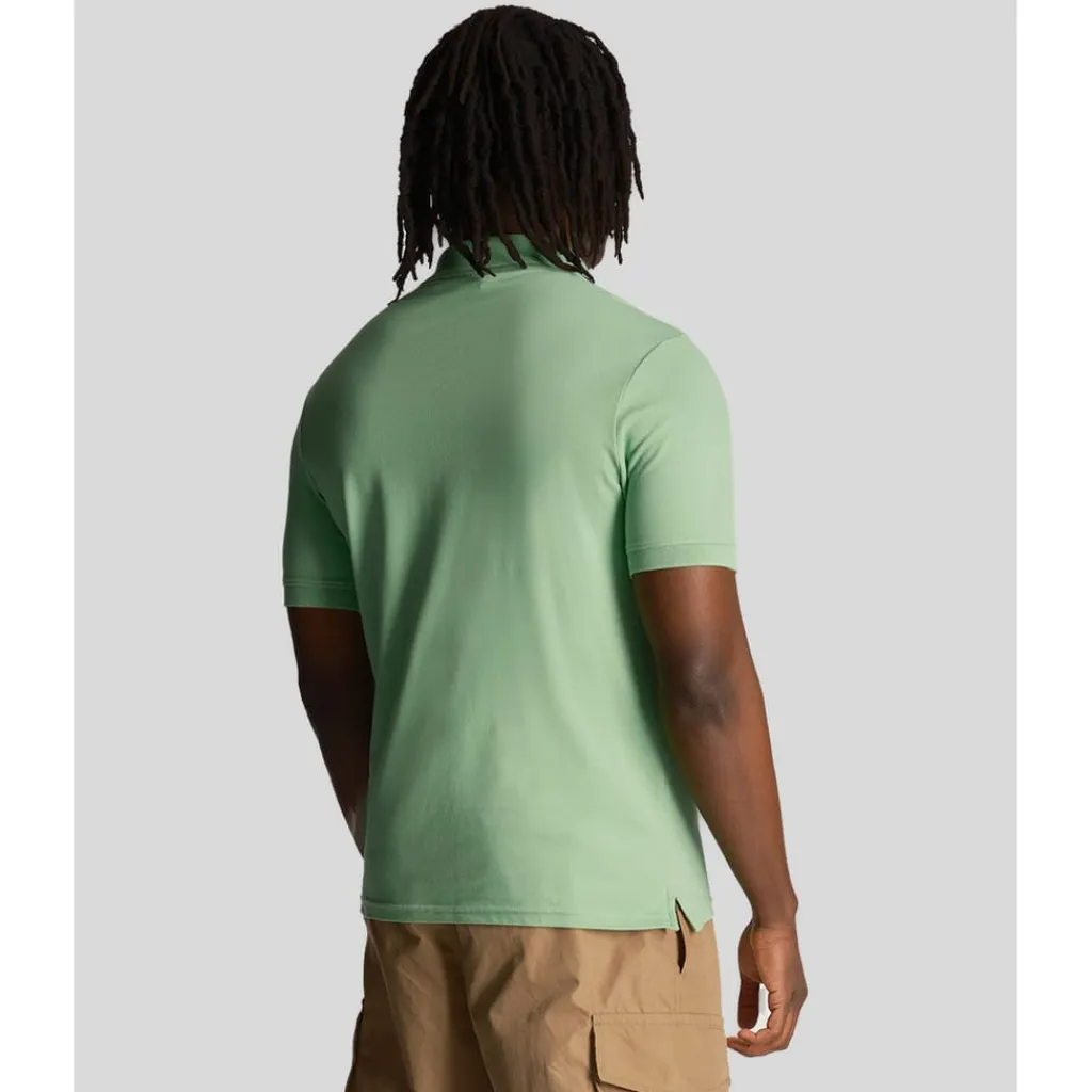 Polo Shirts*Lyle And Scott Embroidered Polo Shirt in Green