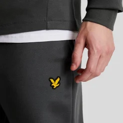 Trousers*Lyle And Scott Fly Fleece Tracksuit Bottoms in Grey