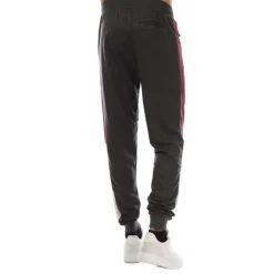 Trousers*Lyle And Scott Fly Fleece Colour Block Tracksuit Bottoms in Grey