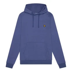 Sweatshirts|Hoodies*Lyle And Scott Fly Fleece Hoodie in Blue