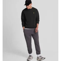 Sweatshirts*Lyle And Scott Football For All Graphic Sweatshirt in Black