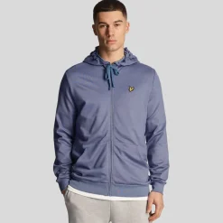 Sweatshirts|Hoodies*Lyle And Scott Full-Zip Hoodie in Blue