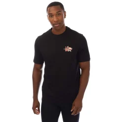T-Shirts And Vests*Lyle And Scott Graphic T-Shirt in Black