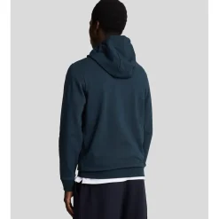 Hoodies*Lyle And Scott Interlock Hoodie in Navy