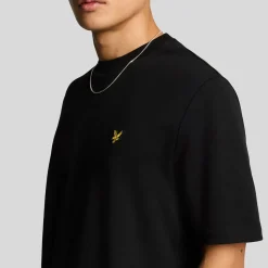 T-Shirts And Vests*Lyle And Scott Interlock T-Shirt in Black