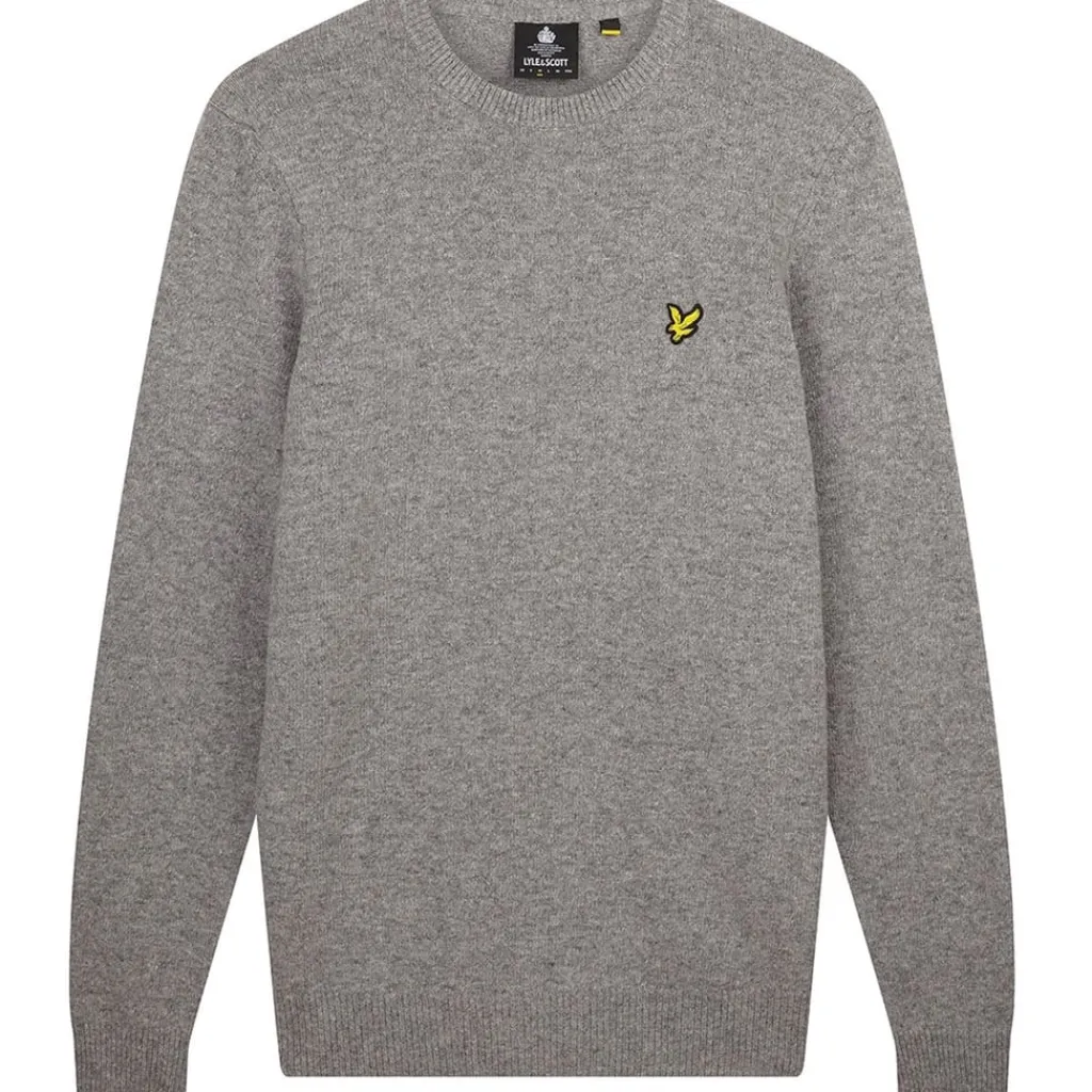 Knitwear*Lyle And Scott Knit Jumper in Grey