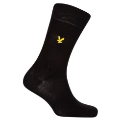 Underwear And Socks*Lyle And Scott Liam 5 Pack Crew Socks in Black