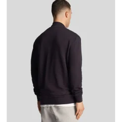Coats And Jackets*Lyle And Scott Loopback Jersey Bomber Jacket in Navy