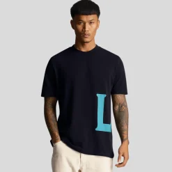 T-Shirts And Vests*Lyle And Scott L&S T-Shirt in Navy