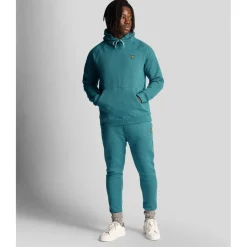 Sweatshirts|Hoodies*Lyle And Scott Marl Hoodie in sky