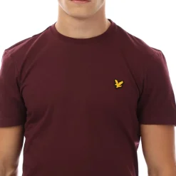 T-Shirts And Vests*Lyle And Scott Martin T-Shirt in Burgundy